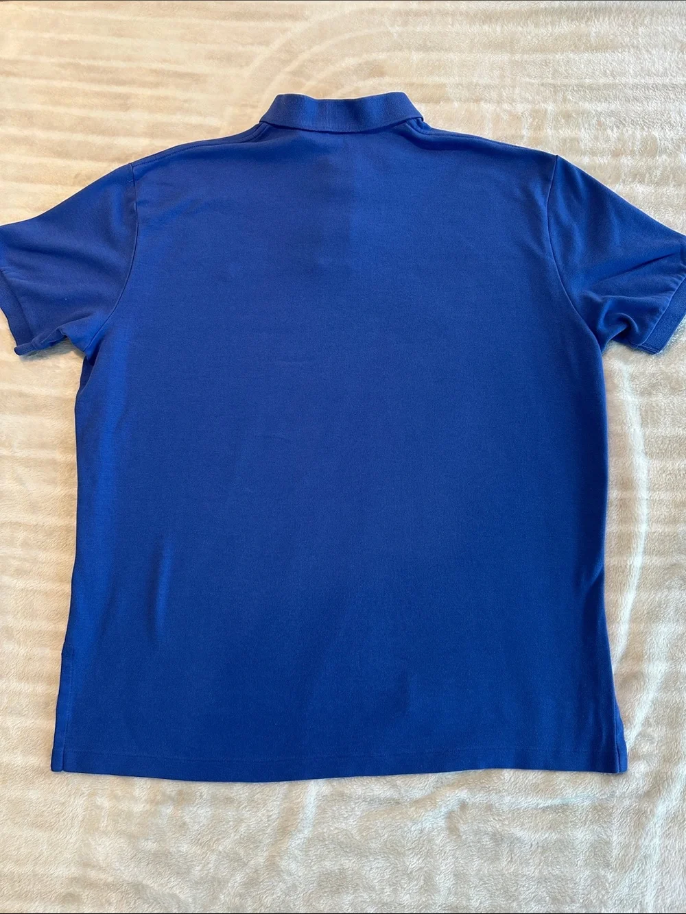 Polo by Ralph Lauren Men’s Cobalt Blue Polo with Red Pony